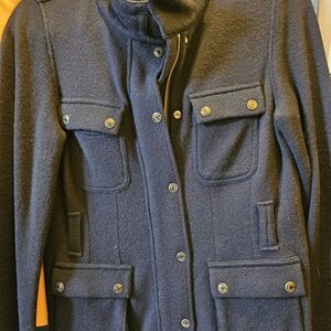 Peter Millar Blue Utility Jacket